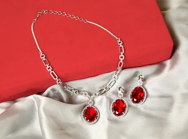 Red_Wester_Style_American_Diamond_Necklace_For_Women_&_Girls|_Stylish_Ad_Bridal_Set_For_Wedding_&_Party_|