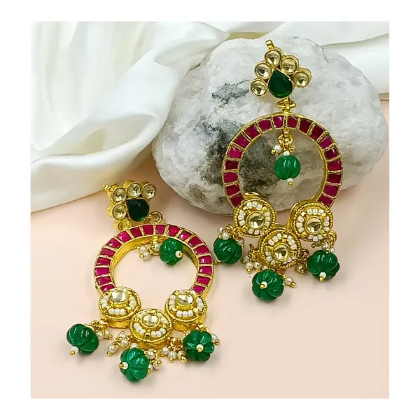 Ruby_&_Emerald_resembled_Stone_studded_Pachi_Kundan_Earring_for_Women_&_Girls
