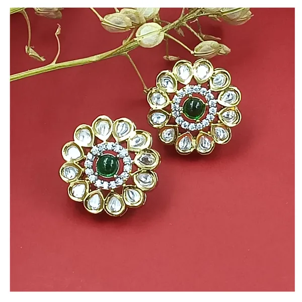 Gergeous_Polki_Kundan_Necklace_Set_with_floral_&_Petals_design_for_Women_&_girls,_Traditiona_Bridal_jewellery
