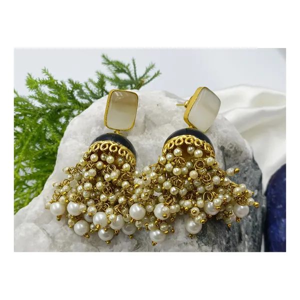 Black_Enamel_Paint_Black_Colour_Meeanakari_Jhumka_For_Girls_&_Women,_Traditional_Jhumka,_Stylish_Fashionable_Jhumka