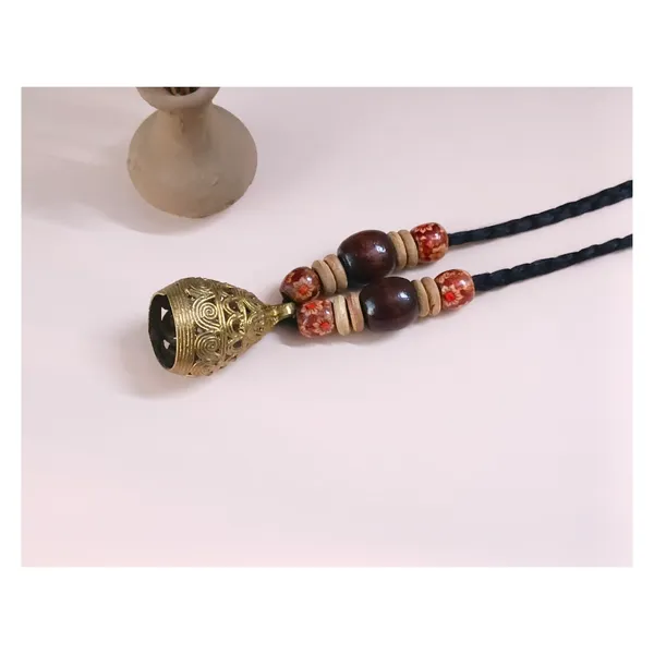 Handmade_Bell_Shape_Dokra_Necklace_Set_for_Women_&_Girls,_Contemporary_stylish_Fashionable_Heritage_Jewellery