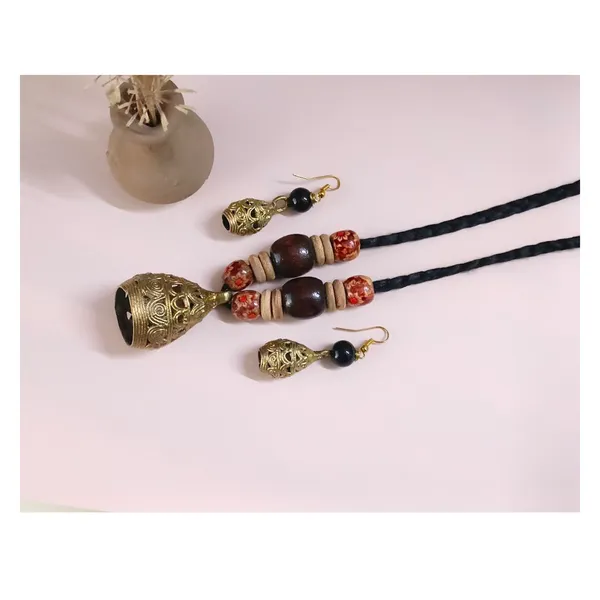 Handmade_Bell_Shape_Dokra_Necklace_Set_for_Women_&_Girls,_Contemporary_stylish_Fashionable_Heritage_Jewellery