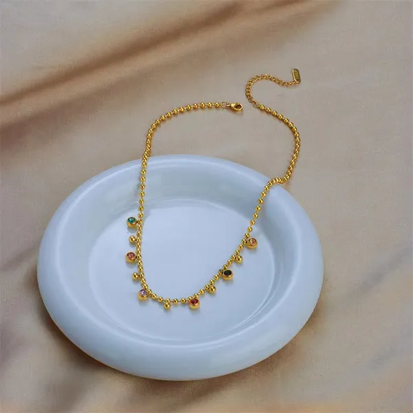 Dainty_Multi-Color_Zircon_&_Gold_Beaded_Stainless_Steel_Necklace_|_Blackbox_Jewelleries