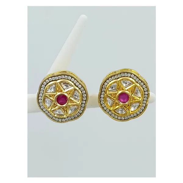 Flower_shape_Pink_&_White_Kundan_Stud_for_Women_&_Girls,_Traditional,_Festive_&_Wedding_Jewellery