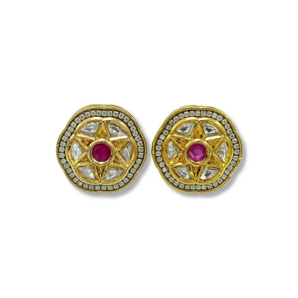 Flower_shape_Pink_&_White_Kundan_Stud_for_Women_&_Girls,_Traditional,_Festive_&_Wedding_Jewellery