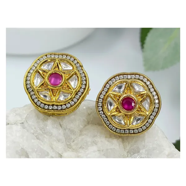 Flower_shape_Pink_&_White_Kundan_Stud_for_Women_&_Girls,_Traditional,_Festive_&_Wedding_Jewellery