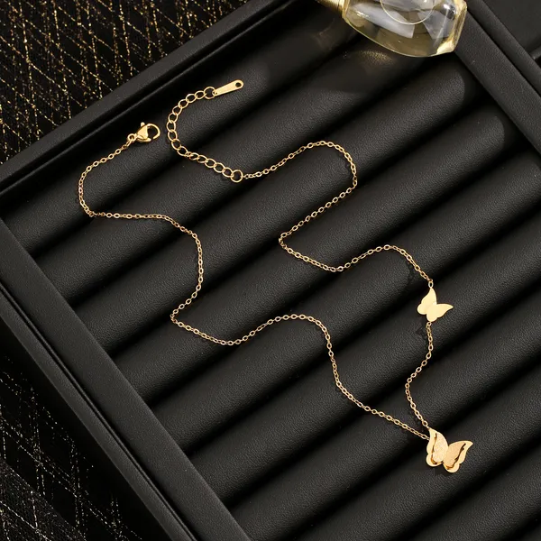 Butterfly_Charms_Stainless_Steel_Necklace_Set_with_Earrings_&_Finger_Rings_for_Women_&_Girls,_Stylish_Fashionable_western_Jewellery