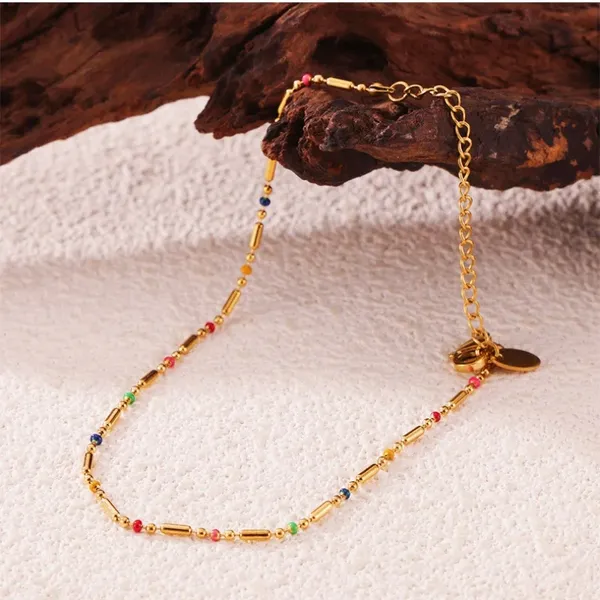Blackbox_Jewelleries:_Bohemian_Multi-Color_Stainless_Steel_Droplet_Bead_Chain_Necklace_for_Women_|_Tarnish-Free_&_Vibrant