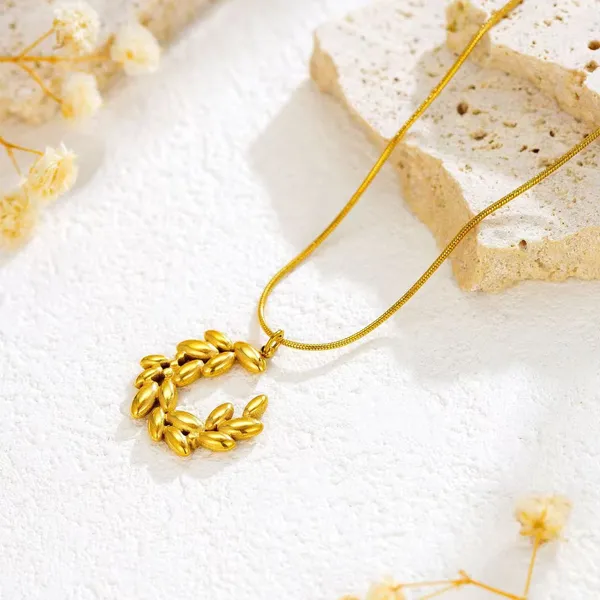 Wheat_Grain_Design_PVD_Gold_Plated_Stainless_Steel_Pendant_Chain_Set_for_Girls_&_Women_|_Blackbox_Jewelleries