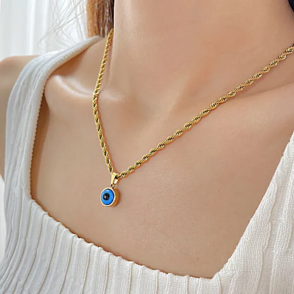 Evil_Eye_Titanium_Steel_Pendant_with_Twisted_Chain_–_Stylish_Western_Jewelry_for_Women_&_Girls