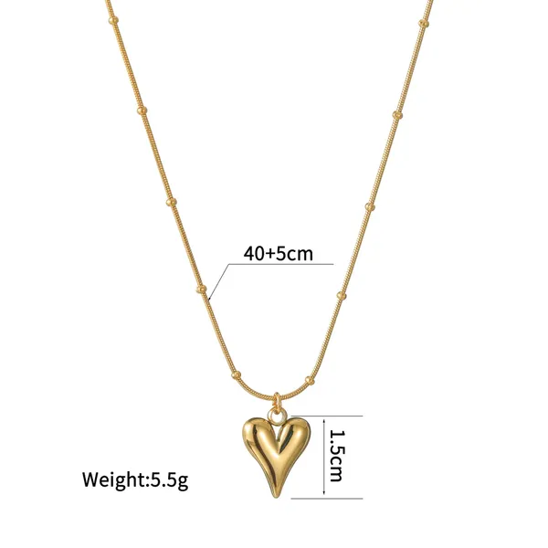 Stainless_Steel_3D_Puffy_Heart_Necklace_&_Hoop_Earrings_Set_|_Anti-Tarnish_Gold-Plated_Pendant_Chain_Set_-_Blackbox_Jewelleries