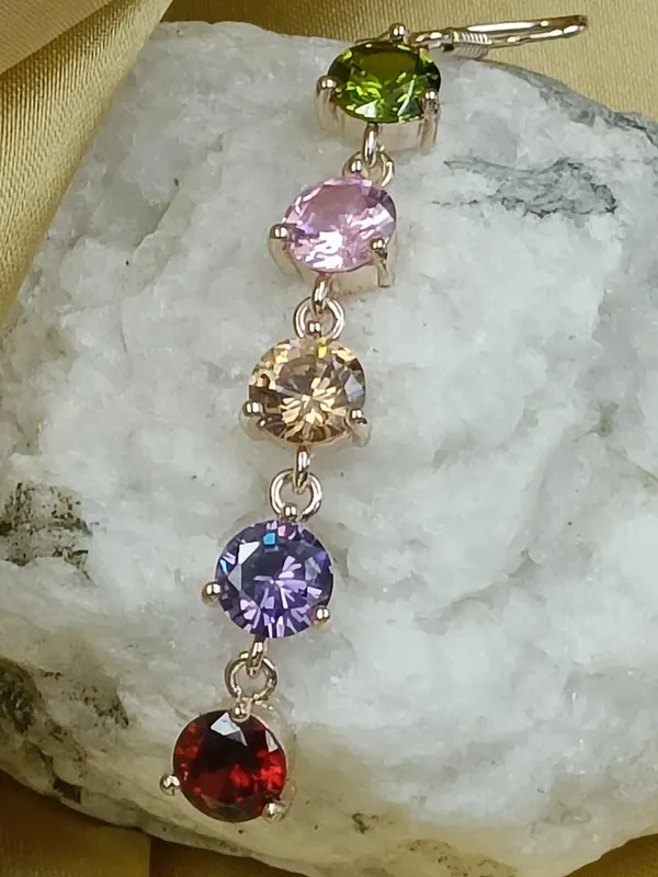 Dazzling_multiculour_circular_shape_long_drop_earrings_for_Women_&_Girls,_Stylish_Trendy_western_earring