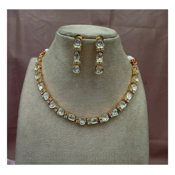Single_Line_uncut_Polki_Kundan_Necklace_Chocker_for_Women_&_Girls,_Traditional_jewellery,_Wedding_Jewellery