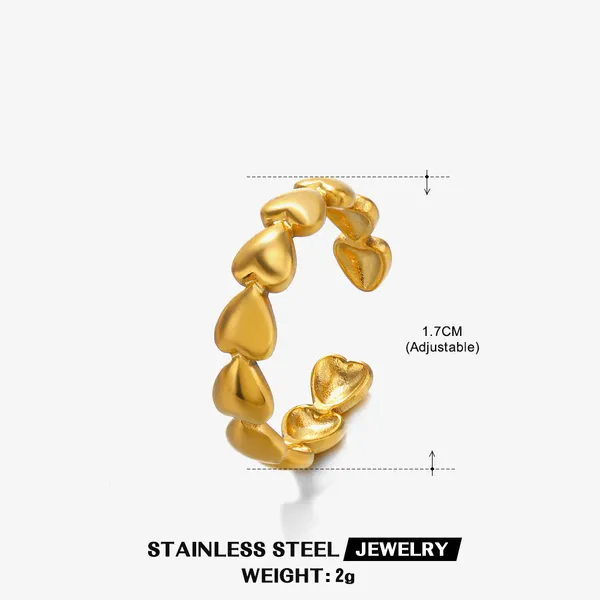 Connecting_Heart_Design_Adjustable_Stainless_Steel_Ring_For_Women_&_Girls,_Stylish_Fashionable_Western_Jewellery