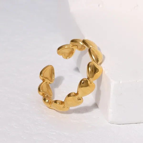 Connecting_Heart_Design_Adjustable_Stainless_Steel_Ring_For_Women_&_Girls,_Stylish_Fashionable_Western_Jewellery