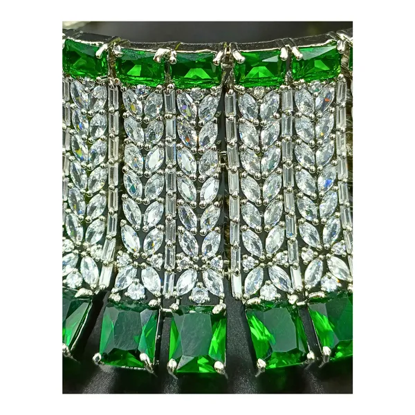 Green_&_White_AD_Stone_Premium_Quality_Designer_wedding_Necklace_Set_for_Women_&_Girls