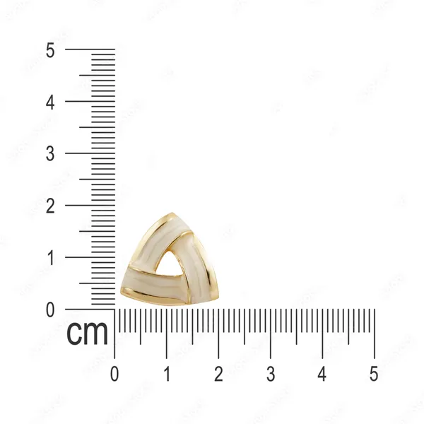 Enamel_Inlaid_Twisted_Woven_Triangular_Shape_shape_stud,_Stylish_Korean_Western_Jewellery_for_Women_&_Girls