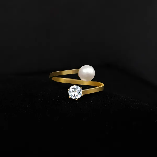 Pearl_Open-Style_Stainless_Steel_Ring_–_Stylish_Jewelry_for_Women_&_Girls