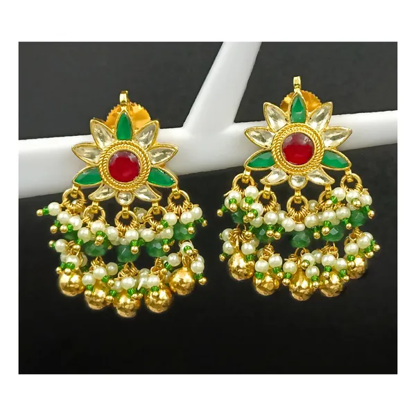 Vibrant_Green_&_Pink_floral_design_Paachi_Kundan_Necklace,_Wedding_jewellery,_Traditional_Jewellery_for_Women_&_Girls
