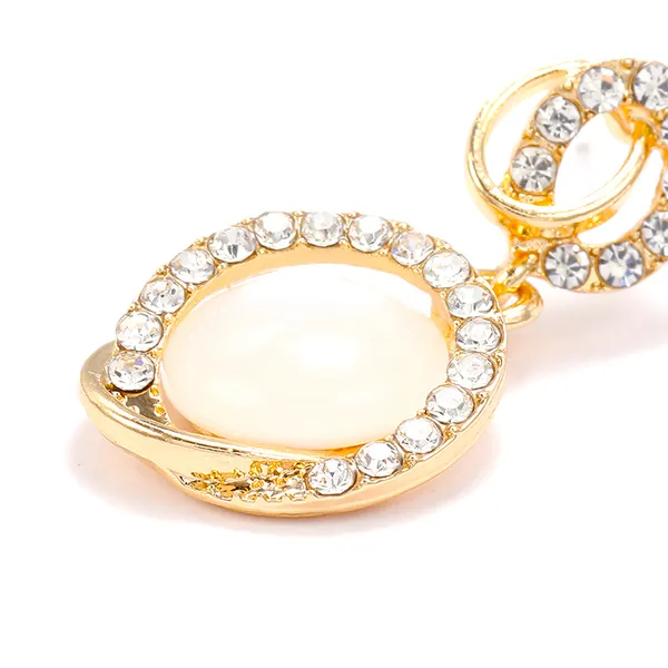 Western_Style_Fashionable_Oval_Moonstone_Cubic_Zirconia_Dangler_for_Women_&_Girls,_Stylish_Fashionable_Korean_Earring