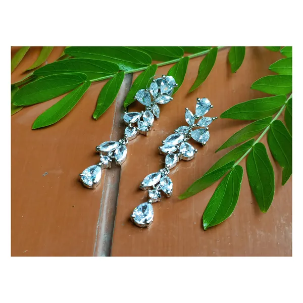 Dazzling_Drop_style_long_American_Diamond_Dangler_for_Women_&_Girls