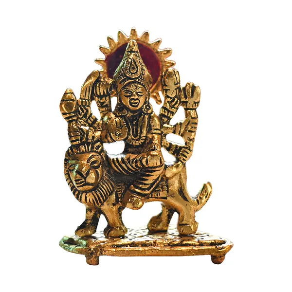Golden_Aluminium_Sherawali_Maa_|_For_Devotion