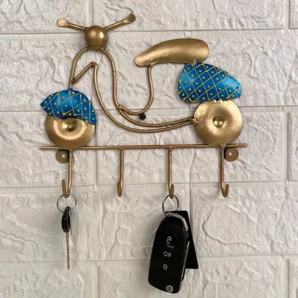 Metal_Key_Hanger_Scooter_Wall_Hanging
