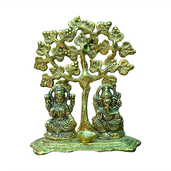 Golden_Aluminium_Ped_Patta_Laxmi_Ganesh_Diya_|_For_Devotion