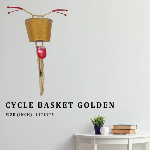 Golden_Metal_Cycle_Basket_|_For_Wall_Decor