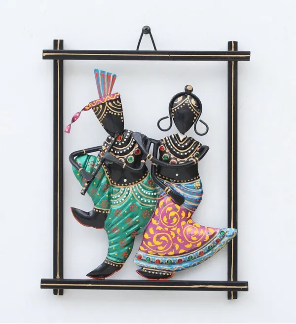 Metal_Decorative_Radha_Krishna_wall_Hanging_Frame