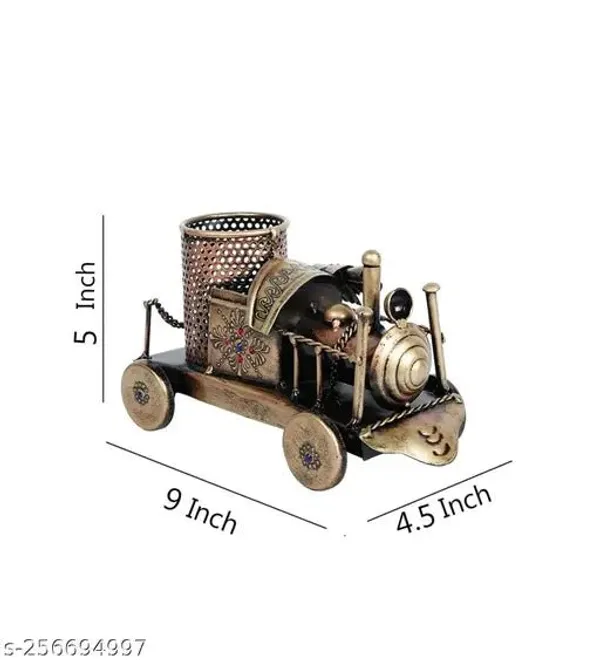 Copper_Metallic_Engine_Pen_Stand_Holder_|_For_Home_&_Office_Decor