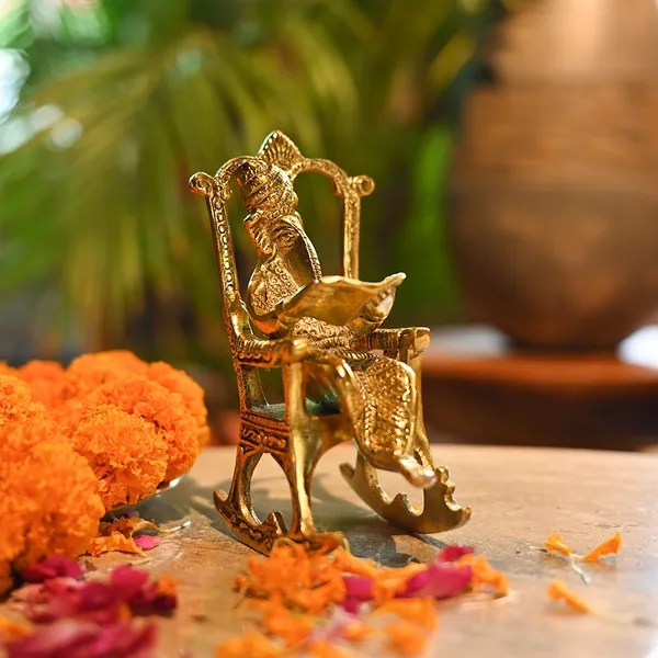 Golden_Aluminium_Chair_Ganesh_|_For_Devotion