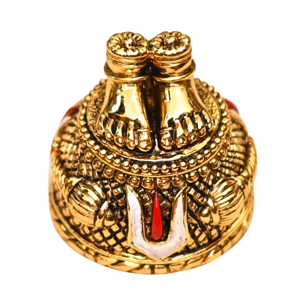 Golden_Metal_Hanuman_Charan_Paduka_|_For_Devotion