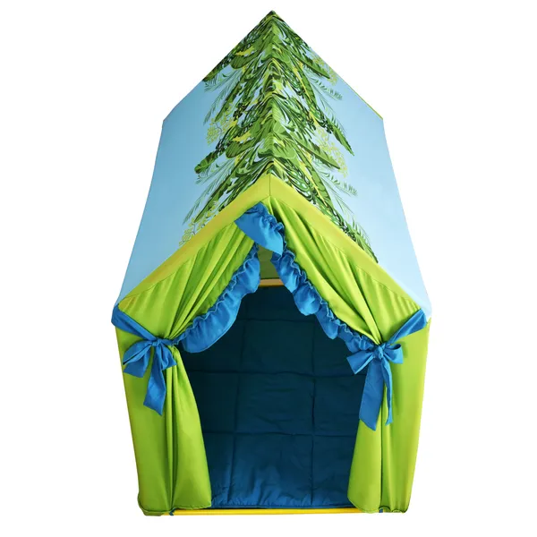 Multicolor_Jungle_Themed_Tent_Play_House_With_Quilt_For_Kids