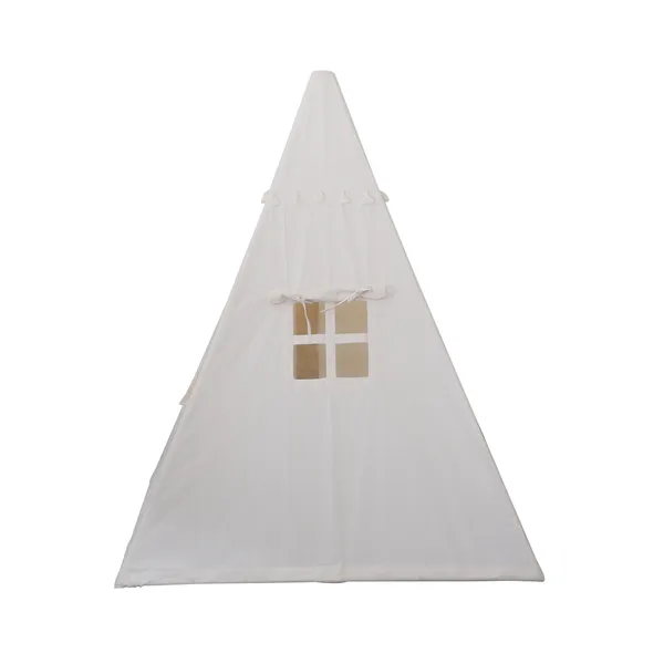 Off-White_Premium_Tent_Play_House_With_Quilt_For_Kids