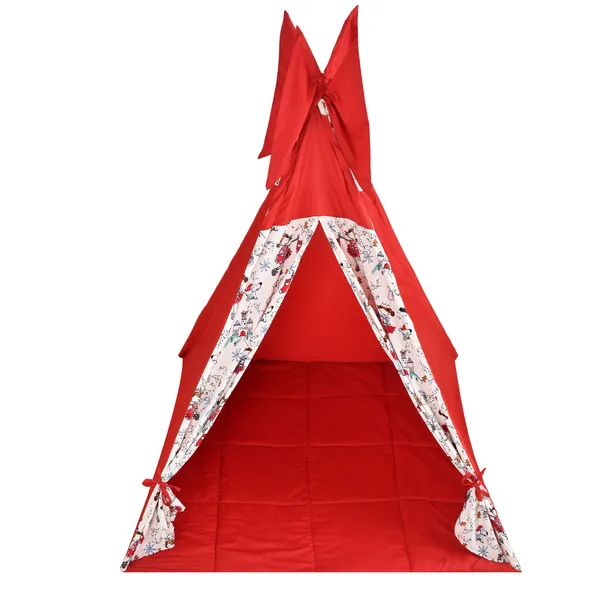 Multicolor_Tent_Play_House_With_Quilt_Combo_Set_For_Kids_(Pack_Of_2)