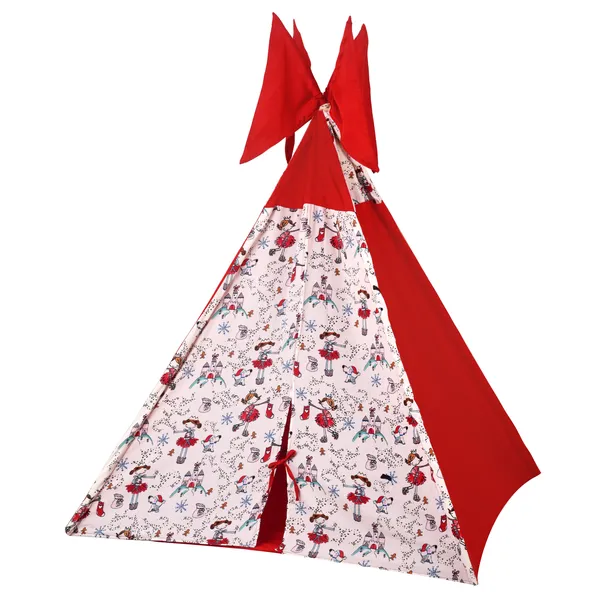 Multicolor_Tent_Play_House_With_Quilt_Combo_Set_For_Kids_(Pack_Of_2)