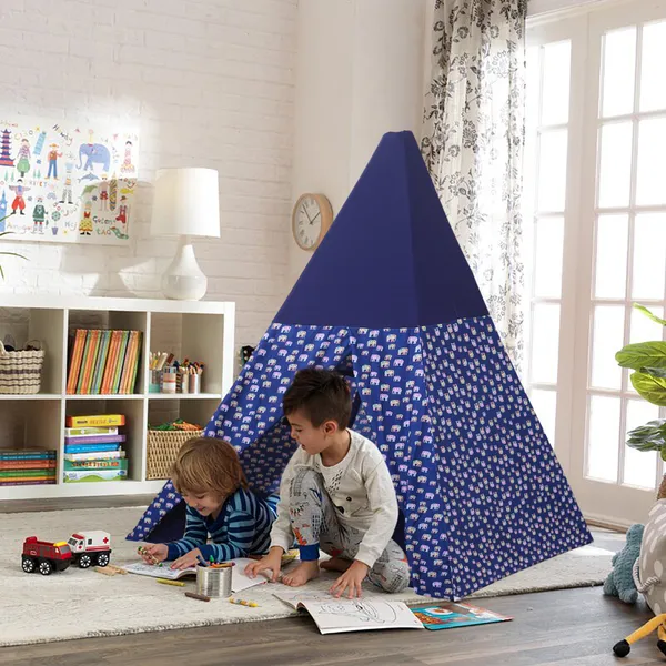 Pink_&_Blue_Premium_Tent_Play_House_With_Quilt_Combo_Set_For_Kids_(Pack_Of_2)