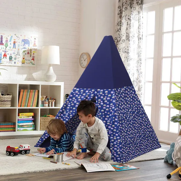 Blue_Premium_Tent_Play_House_With_Quilt_For_Kids
