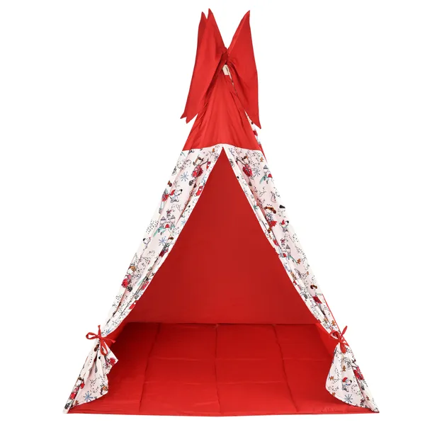 Multicolor_Fairy_House_With_Quilt_For_Kids