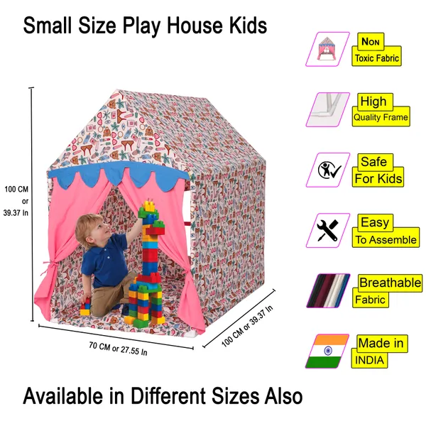 Multicolor_Premium_Tent_Play_House_With_Quilt_For_Kids