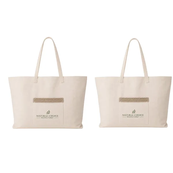 Banana_Fiber_Fabric_Tote_Bag_Set_of_2_|_Eco-Friendly_Office,_Shopping_&_Travel_Bags