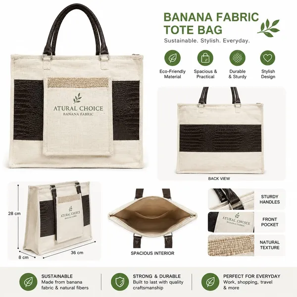 Off_White_Cotton_Handle_Banana_Leather_Tote_Bag_for_Women