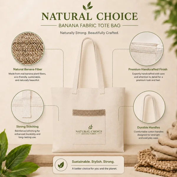 Ecoban_Natural_Banana_Fiber_Tote_Bag_With_Front_Pocket