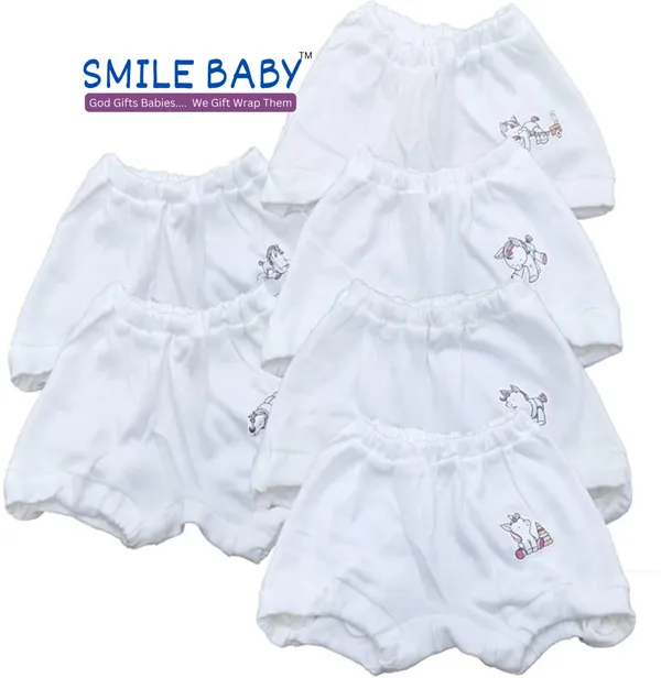 Pack_Of_6_100%_Cotton_Baby_Boys_&_Baby_Girls,_Boys_&_Girls_Bloomer_,_Comfortable_And_Breathable_Bloomer_For_Baby_Boys_And_Girls