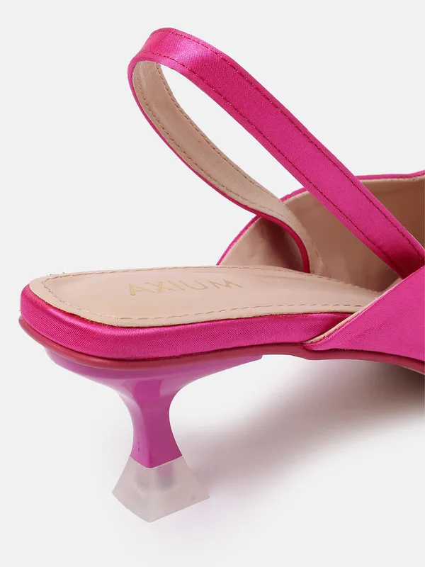 Pink_Satin_Heel_Pumps_For_Women_(_2_Inch_)