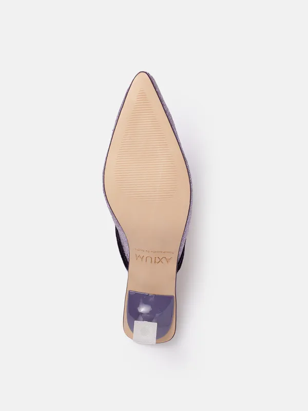 Purple_Synthetic_Mesh_Heel_Mules_For_Women_(_2_Inch_)