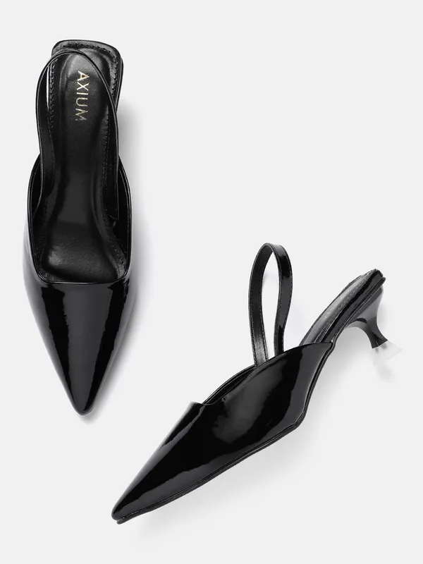 Black_Synthetic_Patent_Heel_Pumps_For_Women_(_2_Inch_)