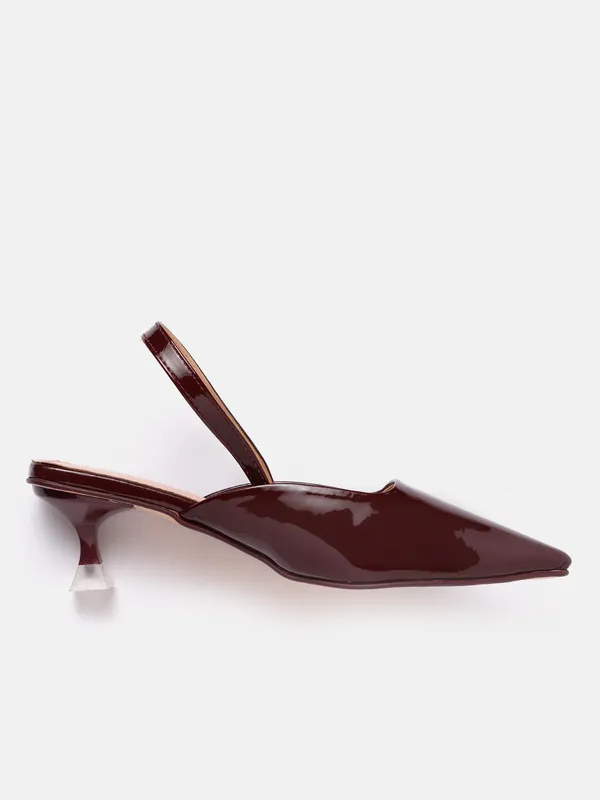 Maroon_Synthetic_Patent_Heel_Pumps_For_Women_(_2_Inch_)