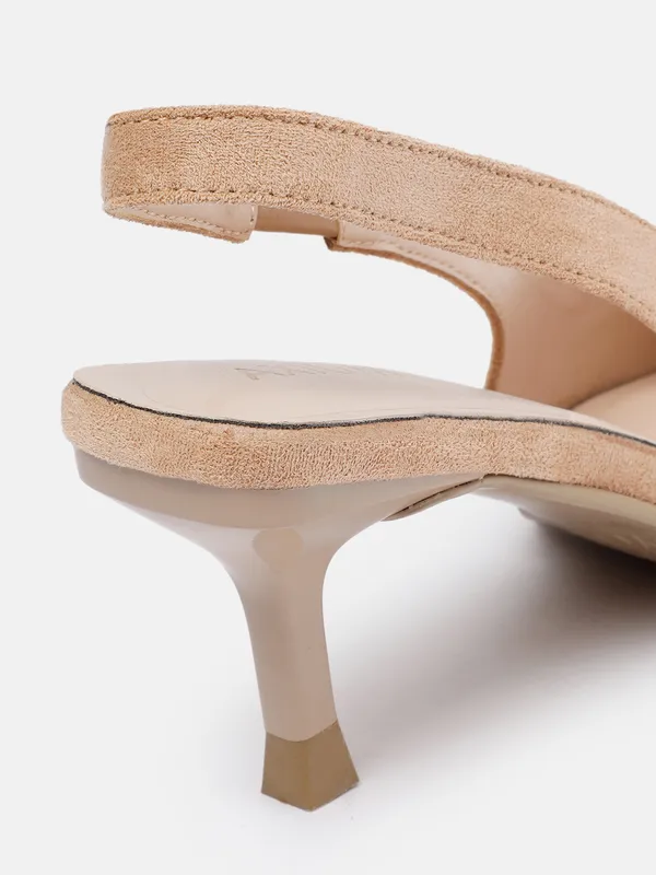 Beige_Suede_Heel_Pumps_For_Women_(_3_Inch_)